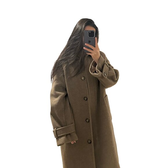 H&M Wool-blend Car Coat - Picture 9 of 9